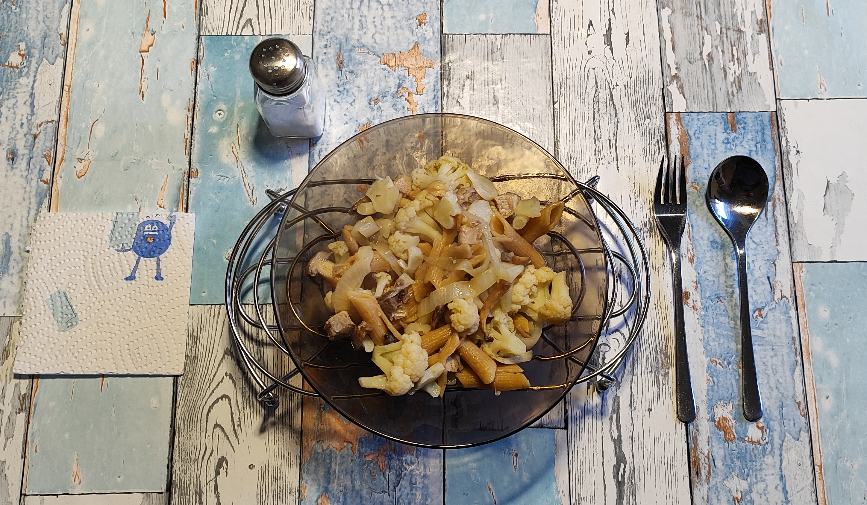 Bild: Zutaten Blumenkohl Pfanne