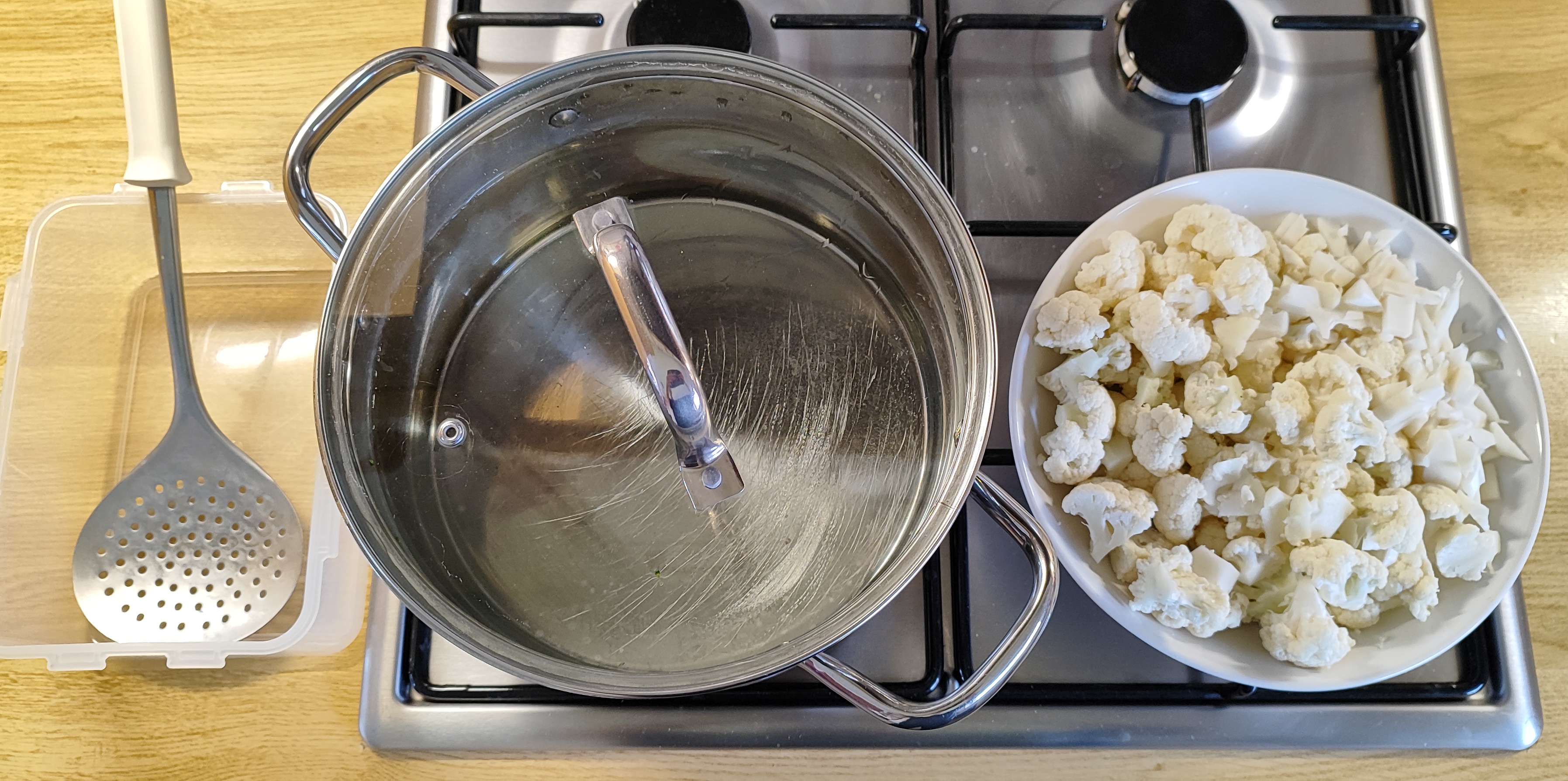 Blumenkohl Vorbereitung